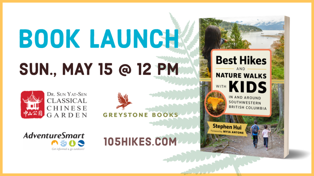 Book launch: Best Hikes and Nature Walks With Kids In and Around Southwestern British Columbia
